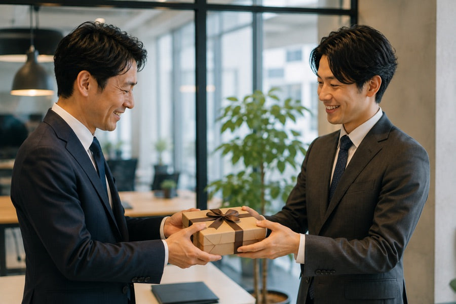 取引先へのギフト